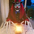 Miniatyrbild 4 av 5: 1 par ledade fingrar flexibla slitstarka emulsionsfingrar Halloween-fingrar för cosplay-evenemang