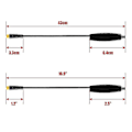 Miniatyrbilde 2 av 5: Girskiftsensor for Bafang Bbs01 Bbs02 Bbshd med lang 1t2-kabel