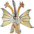 Pikkukuva 1 / 5: Godzilla vs. Mecha King Ghidorah, elokuvasarjan liikuteltavat nivelet King of the Action Figures syntymäpäivälahja lapselle