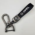 Miniatyrbillede 1 af 5: Bil Læder Nøglering Metal Finish | Kraftig Nøglering | Nøglering Og Krogudstyr Pistol Farve Hardware Gun Color Hardware Gun Color Hardware Opel