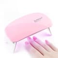 Mini UV Nagellampa Nageltork Nagellackstork Rosa pink