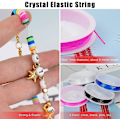 Miniatyrbilde 4 av 5: Oppgraderte leireperler flate Heishi-perler 4285 stk 20 farger 6mm runde leireavstandsperler