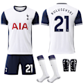 Pikkukuva 1 / 2: 2024-25 Uusi Tottenham Hotspur Koti Jalkapallopaita NR 21 NR 21 sukat + suojavarusteet NO.21 sukat+suojavarusteet NO.21 with socks+protective gear #S