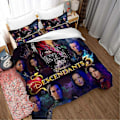 Miniatyrbild 3 av 5: v5614 Sängkläder Descendants Bäddset 3 Delar Påslakan Örngott Täcke Örngott Set Storlek Sängkläder IU5614 240x260cm 94x102in