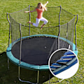 Miniatyrbillede 2 af 3: 20 stk Trampolin Springmåtte Bungee Seng Netdug Spænde Trekant Ring Dele-FCY