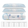 Miniatyrbild 2 av 4: v927 Cinnamoroll 3-delars Twin Sängset - Inkluderar 1 Enkelt Täcke och 2 Örngott Sängkläder - Färgbeständig Mikrofiber - Cinnamoroll io927 135x200cm 53x78in