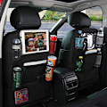 Miniatyrbillede 6 af 6: 2-PAK Universal bilbagsæde mobil/tablet mange holdere Sort-XF1- Sort