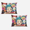 Miniatyrbilde 2 av 5: v595 Beyblade Burst Myk 3D-Printet Dynetrekk Sengetøy Sett med Dynetrekk 3-Delt Sett Inkluderer 2 Putetrekk og 1 Trekk Maskinvaskbar ol595 135x200cm 53x78in
