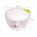 Pikkukuva 5 / 5: Kasvisleikkuri 400 ml vetoketjulla - Monitoimileikkuri sipuleille, vihanneksille ja hedelmille