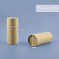 Miniatyrbilde 2 av 3: Pakke med 10 x 30 ml runde te-rør i kraftpapp. Kaffe. Kreative hobbyer