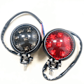 Pikkukuva 3 / 5: 5w moottoripyörän takavalo Led Cafe Racer -tyyli Stop Moottoripyörä Jarru Takavalo 12v D