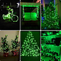 Miniatyrbilde 5 av 6: Grønne fe-lys, 3M/10ft 30LED Halloween-dekorasjonslys, batteridrevne oransje lysstrenger for Halloween, juledekorasjoner Green