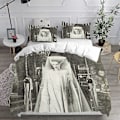 Miniatyrbild 1 av 5: v4864 Sängkläder Bride of Frankenstein Påslakanset Sängkläder Örngott Sängkläder IU4864 135x200cm 53x78in