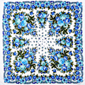 Miniatyrbilde 10 av 10: Blomstrete skjerf i etnisk stil 04 04 4 4