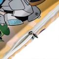 Pikkukuva 4 / 5: x310 Teen Titans Go 3-osainen vuodevaatesetti Lämmin ja mukava pehmeä pussilakanasetti, jossa 1 pussilakana ja 2 tyynyliinaa makuuhuoneeseen b310 200x200cm 78x78in