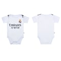 Miniatyrbilde 1 av 2: 2425 Real Madrid Hjemmedrakter Baby Sparkdresser Herre- og Damekostymer W W White Size 9 (6-12 months)