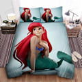 Miniatyrbild 1 av 4: v5326 Sängkläder Prinsessan Ariel I Digital Konst Påslakanset Sovrumsinredning Sängkläder IU5326 135x200cm 53x78in