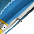 Miniatyrbild 4 av 5: x81 The Simpsons 3-delat Sängklädesset Varmt Och Bekvämt Mjukt Påslakan Sängset med 1 Påslakan Och 2 Örngott för Sovrum b81 135x200cm 53x78in