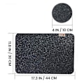 Miniatyrbillede 2 af 5: 12-delt filtserviet sæt inkluderer bordskåner og coaster varmebestandig skridsikker vaskbar bordskåner