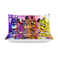 Miniatyrbild 3 av 5: v1185 Five Nightat Freddy Täcke Set Tjockt Mjukt 3-delars Sängklädesset Året Runt Täcke med 2 Örngott för Vuxna Kvinnor Flickor Tonåringar Hemrum 135x200cm 53x78in