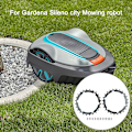 Miniatyrbilde 4 av 5: TLWG-01 2 stk / sett 212mm plenklipperhjulpigger for Gardena Sileno City, 304 rustfritt stål pigg