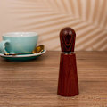 Miniatyrbild 5 av 5: Espressokaffeomrörare, Naturligt Träkaffeomrörningsverktyg Med Stativ, Rostfritt Stål Kaffeomrörare Nåldispenser För Espressodispensering (b) Hy