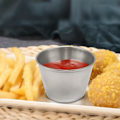 Miniatyrbillede 5 af 5: 20 stk. rustfrit stålsaucekopper, dyppesaucekop, individuelle krydderikopper, portionskopper til en