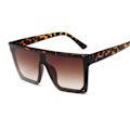 Pikkukuva 1 / 6: Retro mustat neliskanttiset aurinkolasit miehille, merkkisuunnittelija, ulkomuoti, aurinkolasit, klassiset vintage-miesten sävyt, ajo-lasit Gafas De Sol Leopard