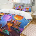 Pikkukuva 1 / 5: x127 Elemental 3-osainen vuodevaatesetti pehmeällä pussilakanalla ja 2 tyynyliinalla - Mukava ja lämmin b127 200x200cm 78x78in