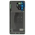 Miniatyrbilde 3 av 3: Batterihus for Samsung Galaxy S10 Lite 4G G770 med Limklistremerke + Kameralinsedeksel - Svart