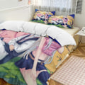 Miniatyrbild 1 av 5: x413 The Seven Deadly Sins 3-delat Sängklädesset Varmt Och Bekvämt Mjukt Påslakan Sängset med 1 Påslakan Och 2 Örngott för Sovrum b413 200x200cm 78x78in