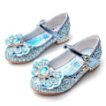 Pikkukuva 5 / 5: Elsa prinsessakengät tytöille, glitterillä, sininen 19.5cm / size31