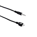 Pikkukuva 2 / 2: 3,5 mm:n uros - Micro USB uros -ääniliitäntäkaapeli, pituus: noin 40 cm (musta)