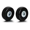Pikkukuva 3 / 7: Matkalaukun Osat Akselit Matkatavaroiden Pyörät 90MM * 24MM 2KPL 2KPL 2kpl 2pcs 90mm * 24mm
