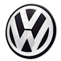Pikkukuva 2 / 6: 4 kpl - Volkswagen VW Navanavat / Pyörännavan suojukset - Auto Hopea 56 mm - Självhäftande