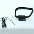 Miniatyrbilde 4 av 5: 1 stk Fm Am Loop Antenne for mottaker med 3-pin mini-kontakt for Sharp Chaine Stereo Av Receiver Black
