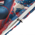 Miniatyrbild 4 av 4: v818 Spider-Man 3-delat Bäddset för Enkelsäng - Inkluderar 1 Enkelt Täcke och 2 Örngott - Färgbeständig Mikrofiber - Spider io818 200x200cm 78x78in