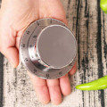 Miniatyrbillede 3 af 5: Mekanisk Køkken Timer, Rustfrit Stål Køkken Timer, Timer Med Magnetisk Bund Og Lydalarm, 60-minutters Nedtælling Til Madlavning Hjemmekøkken