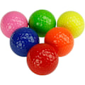 Pikkukuva 4 / 5: Värikkäät golfpallot lapsille, sekoitetut värilliset minigolfpallot sisä- ja ulkotiloihin, lyhyt peli, toimistopakkaus, 6 kpl