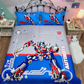 Miniatyrbild 2 av 4: v3346 Sängkläder Transformers Bäddset Påslakanset % Bomull Sängkläder IU3346 135x200cm 53x78in