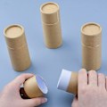 Miniatyrbilde 3 av 3: Pakke med 10 x 30 ml runde te-rør i kraftpapp. Kaffe. Kreative hobbyer