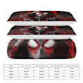Miniatyrbild 2 av 4: v898 Spider-Man 3-delat Bäddset för Enkelsäng - Inkluderar 1 Enkelt Täcke och 2 Örngott - Blekningsresistent Mikrofiber - Spider io898 200x200cm 78x78in