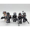 Miniatyrbild 1 av 4: Star Wars Bad Batch Anpassad Minifigur 5-delad Set