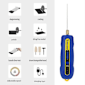 Miniatyrbillede 3 af 5: Limfjerner til mobiltelefonreparation - USB elektrisk limfjernerstang - LCD-skærmspatel - Limværktøj til mobiltelefon - Fjernelse af OCA-lim - Slibningsværktøj