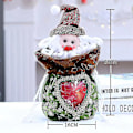 Miniatyrbillede 4 af 5: Juledekoration Juleaften Klar Kærlighed Æblepose 2stk