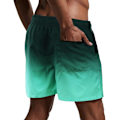 Miniatyrbilde 1 av 5: Herrebadebukser Badebukser Menn Hurtigtørrende Strandshorts Surfebrett Shorts med Mesh Fôr
