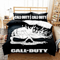 Miniatyrbild 1 av 5: v4962 Sängkläder Call Of Duty Täcke Påslakan 3st Sängkläder Set Örngott Present Sängkläder IU4962 135x200cm 53x78in