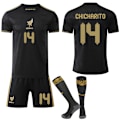 Miniatyrbild 1 av 2: 2025-26 Ny Copa America Tröja Svart Guld Mexikanska landslaget Minnesutgåva Fotbollströja 14 CHICHARITO 14 CHICHARITO #M