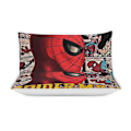 Miniatyrbild 3 av 4: v109 Spider-Man 3-delars Bäddset för Enkelsäng - Inkluderar 1 Enkelt Täcke och 2 Örngott - Färgbeständig Mikrofiber - Spider io109 135x200cm 53x78in