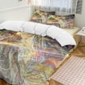 Miniatyrbillede 1 af 4: v746 My Hero Academia Anime 3-delt Twin Sengesæt Fade-Resistant Microfiber io746 200x200cm 78x78in